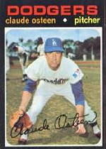 1971 Topps Baseball Cards      010      Claude Osteen